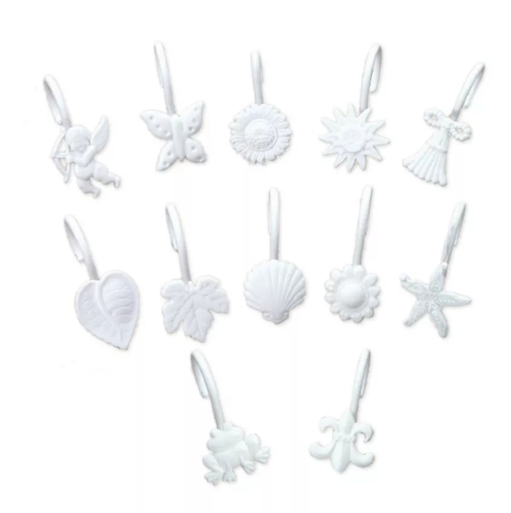 GANCHOS PLAST. ARTESANAL x 12