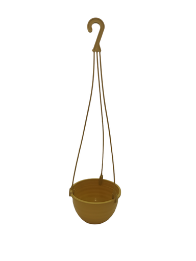[8129] MACETA BOWL ANILLADO C/COLGANTE Nº 12