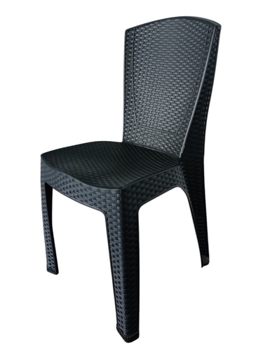 [PR500] SILLA SIMIL RATAN NEGRO